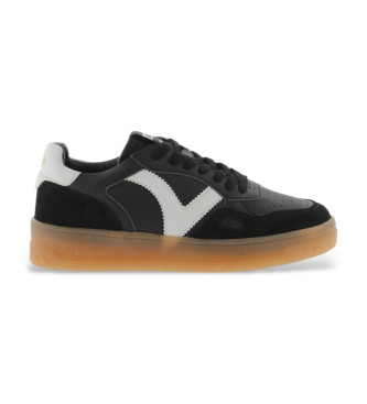 Victoria Leather Sneakers Seul black