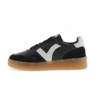 Victoria Leather Sneakers Seul black