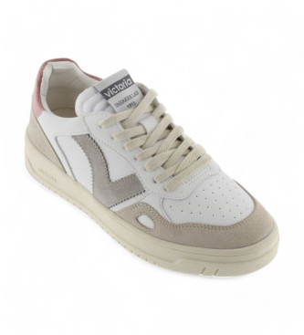 Victoria Lder Sneakers Seul Vit effekt 