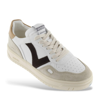 Victoria Lder Sneakers Seul Vit effekt