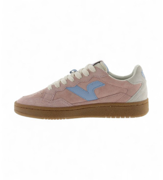 Victoria Smash Soft Suede Leather Sneakers pink