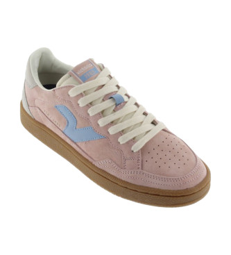 Victoria Zapatillas de Piel Smash Soft Suede rosa