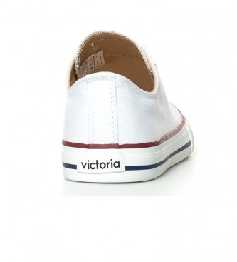 Victoria White basket style sneakers