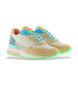 Victoria Trainers Luna Nylon & Split Leather multicolour