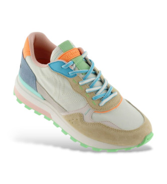 Victoria Trainers Luna Nylon & Split Leather multicolour