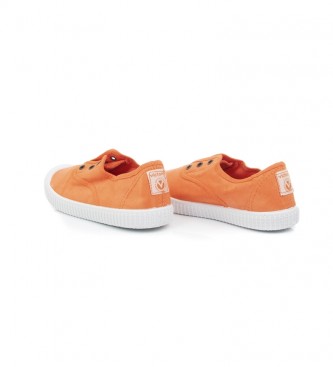 Victoria Sapatos de alcauz laranja