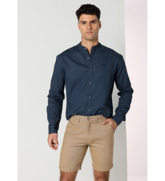 Victorio & Lucchino, V&L Braune Bermuda Chino-Shorts