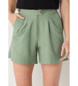 Victorio & Lucchino, V&L Shorts with side pockets green