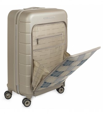 Victorio & Lucchino, V&L Travel Luggage Set 56200 champagne -66x43x25 cm