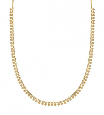 VIDAL & VIDAL Vidal & Vida necklace finished in 18 Kt gold 18 Kt gold colored circles