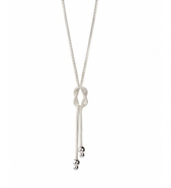 VIDAL & VIDAL Essentials Silver Knot Necklace