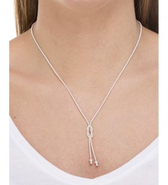 VIDAL & VIDAL Essentials Silver Knot Necklace