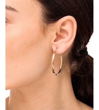VIDAL & VIDAL Earrings Essentials hoop earrings 40x2.5mm gold 18 Ktes