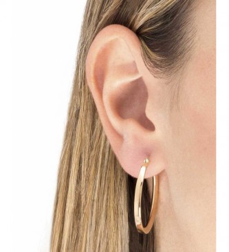 VIDAL & VIDAL Earrings Essentials earrings 18kts gold square hoops