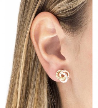 VIDAL & VIDAL Earrings Essentials tricolor gold 18Ktes