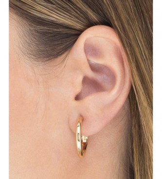 VIDAL & VIDAL Earrings Essentials Half hoop earrings 18 Ktes gold