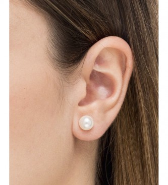 VIDAL & VIDAL Earrings Essentials pearl 8mm silver