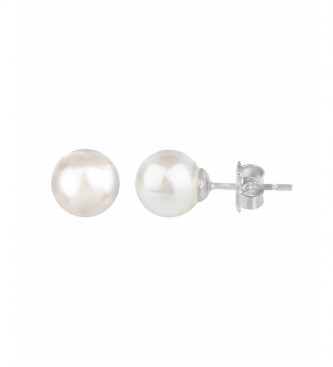 VIDAL & VIDAL Earrings Essentials pearl 9mm silver