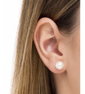 VIDAL & VIDAL Earrings Essentials pearl 9mm silver