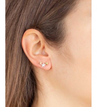 VIDAL & VIDAL Earrings Essentials tricolor silver stars