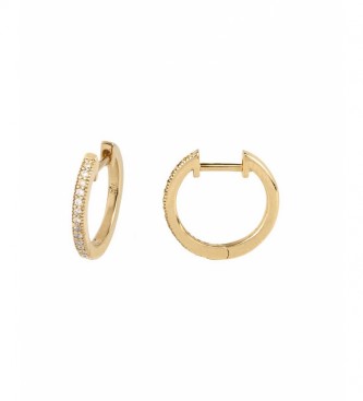 VIDAL & VIDAL Earrings Trendy Hoop 15mm gold 18Ktes