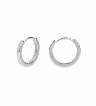 VIDAL & VIDAL Vidal & Vidal Trendy collection silver hoop earrings