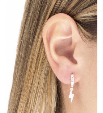 VIDAL & VIDAL Earrings Essentials Silver Articulated hoop earrings silver ray