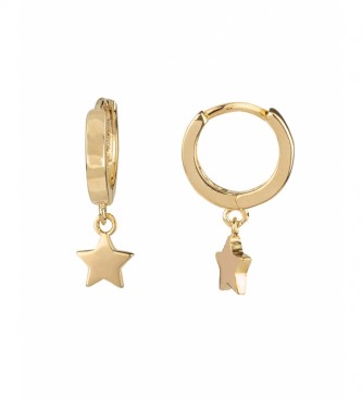 VIDAL & VIDAL Earrings Trendy star 18kt gold