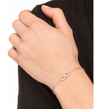 VIDAL & VIDAL Infinity bracelet silver zirconia