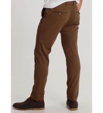 Victorio & Lucchino, V&L Pantalón Textura marrón