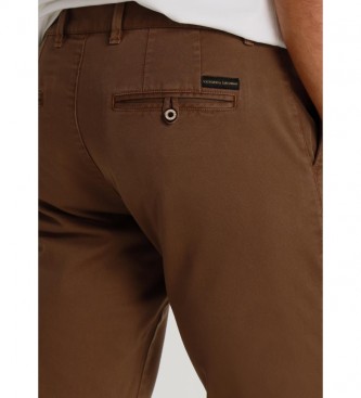 Victorio & Lucchino, V&L Pantalón Textura marrón
