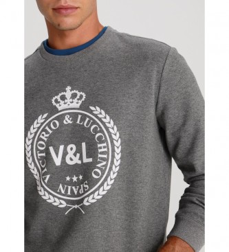 Victorio & Lucchino, V&L Flock grey sweatshirt