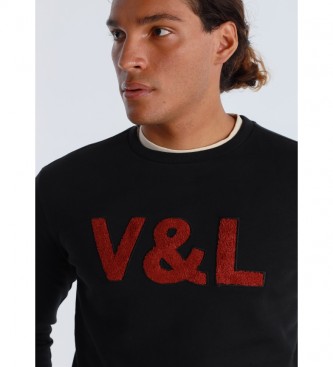 Victorio & Lucchino, V&L Camiseta Chenilla negro