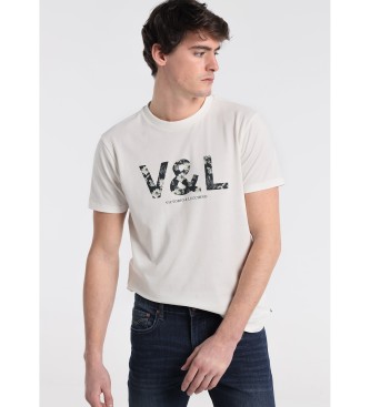 Victorio & Lucchino, V&L T-shirt Logo V &L Wild Confort Beige