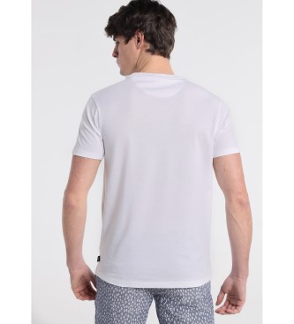 Victorio & Lucchino, V&L T-shirt bianca della luna di caffè