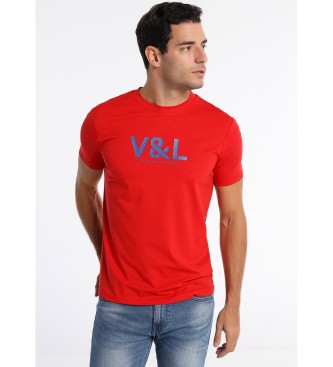 Victorio & Lucchino, V&L Camiseta Manga Corta Cotton Liquid Logo Azul