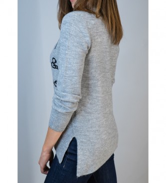 Victorio & Lucchino, V&L Intarsia V&L sweater grey