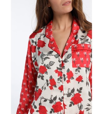 Victorio & Lucchino, V&L Multicolor print blouse