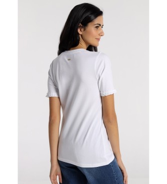 Victorio & Lucchino, V&L T-shirt à manches courtes blanc