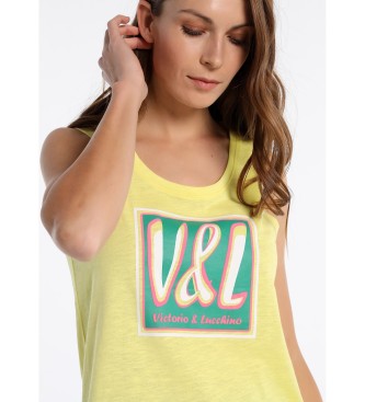 Victorio & Lucchino, V&L Camiseta Yellow Neckline