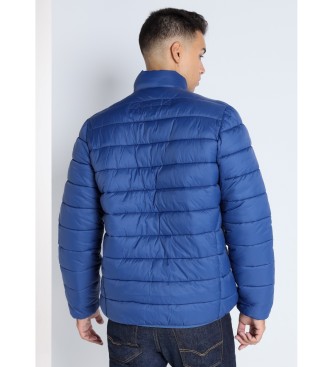 Victorio & Lucchino, V&L Blue quilted puffer coat