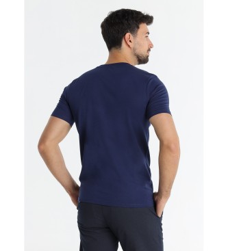 Victorio & Lucchino, V&L Maglietta grafica rotonda blu