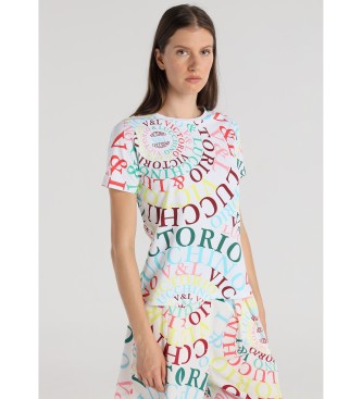 Victorio & Lucchino, V&L T-shirt de manga curta com estampado multicolorido