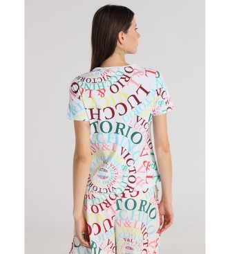 Victorio & Lucchino, V&L T-shirt de manga curta com estampado multicolorido
