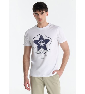 Victorio & Lucchino, V&L T-shirt grafica bianca Zahar