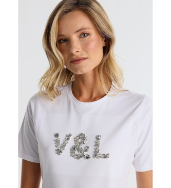 Victorio & Lucchino, V&L Koszulka z białym biżuteryjnym logo