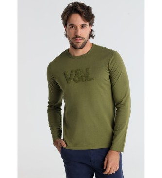 Victorio & Lucchino, V&L Grnes Chenille-T-Shirt