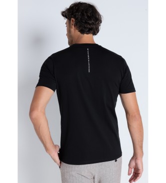 Victorio & Lucchino, V&L T-shirt grafica con logo in gesso nero