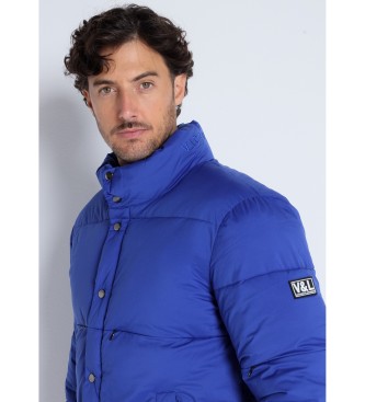 Victorio & Lucchino, V&L Quilted puffer jacket blue