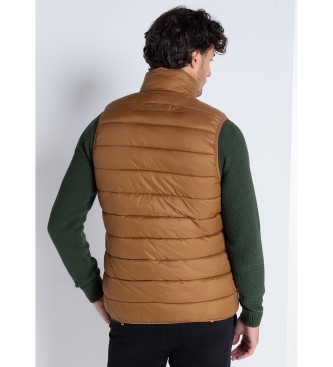 Victorio & Lucchino, V&L Brown quilted waistcoat